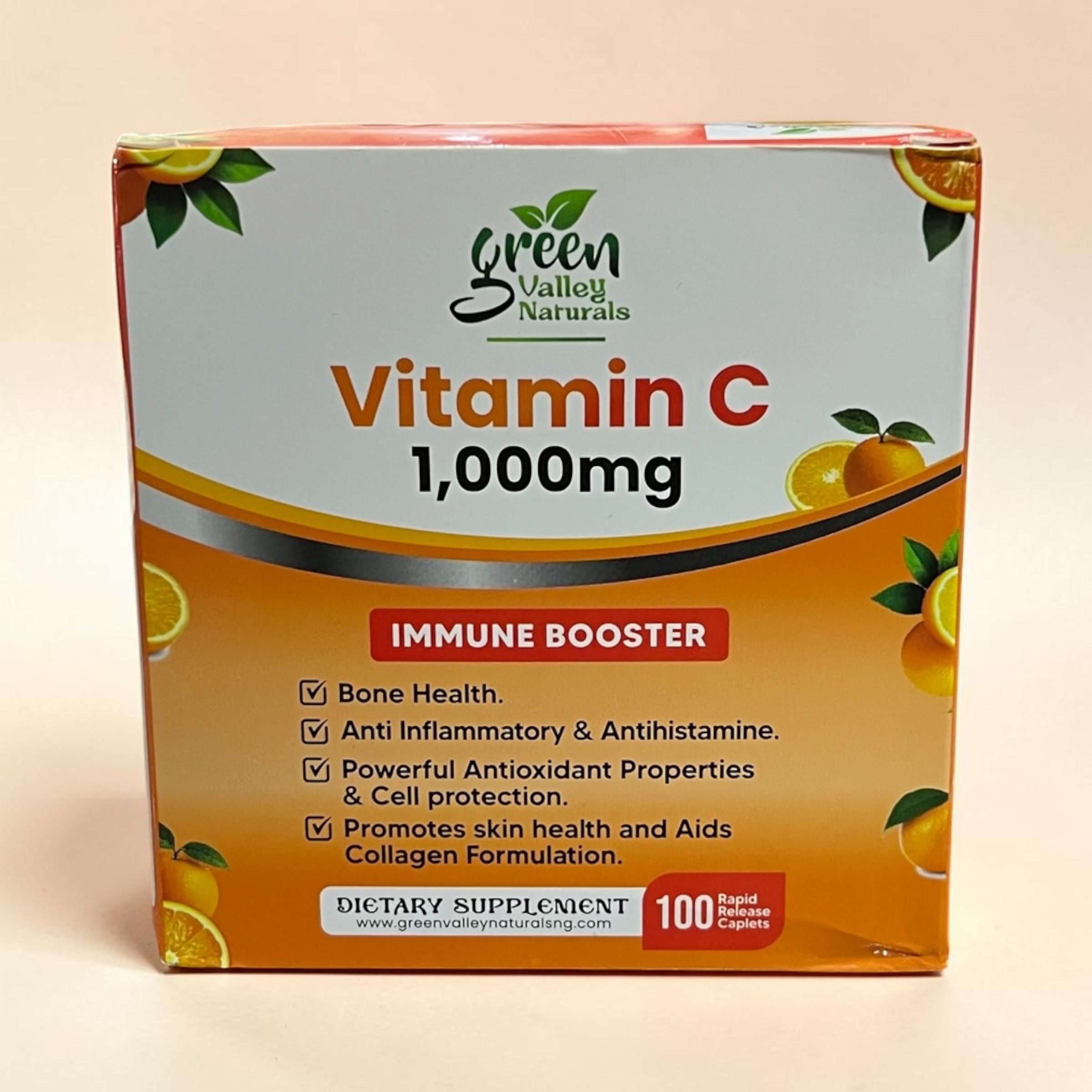 GREEN VALLEY VITAMIN C 1000MG SAC
